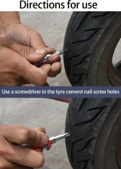 Merkloos Auto En Fietsband Banden Reparatieset Auto Motor Scooter Scootmobiel 4 Stuks - Bandenplakset - Proppenset - Auto Accessories -Fietsuitrustings Winkel 858x1200 1