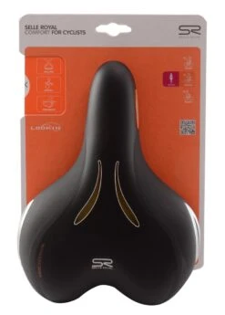 Selle Royal Lookin Moderate 5235 - Fietszadel - Zwart 28 Selle Royal Lookin Moderate 5235 - Fietszadel - Zwart -Fietsuitrustings Winkel 859x1200 4