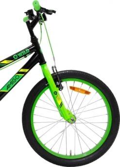 Amigo Wild - Mountainbike 20 Inch - Voor Jongens En Meisjes - Zwart/Groen 12 Amigo Wild - Mountainbike 20 Inch - Voor Jongens En Meisjes - Zwart/Groen -Fietsuitrustings Winkel 864x1200