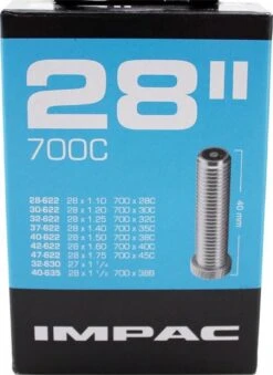 Impac Binnenband 28 Inch (28/47-622-635) Av 40 Mm -Fietsuitrustings Winkel 875x1200 4