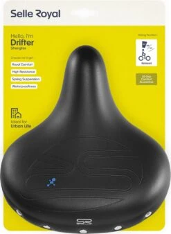 Selle Royal Zadel 5111 Drifter Plus Zwart, Zonder Strop. 11 Selle Royal Zadel 5111 Drifter Plus Zwart, Zonder Strop. -Fietsuitrustings Winkel 876x1200