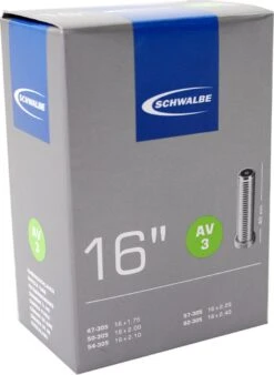 Schwalbe Binnenband 16 Inch (47/62-305) Av 40 Mm -Fietsuitrustings Winkel 877x1200 7