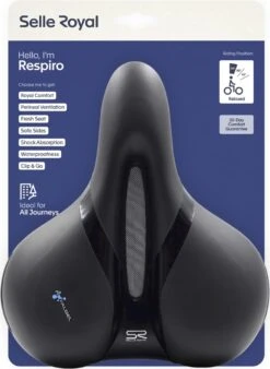 Zadel Selle Royal Respiro Relaxed - All Journeys -Fietsuitrustings Winkel 878x1200 8