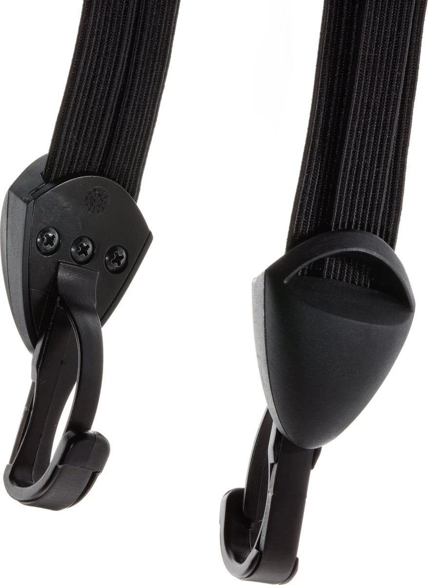 Snelbinder Trio Widek All-Black Met Zwarte Rvs-haken En 3 Binders - Zwart (op Kaart) 1 Snelbinder Trio Widek All-Black Met Zwarte Rvs-haken En 3 Binders - Zwart (op Kaart)