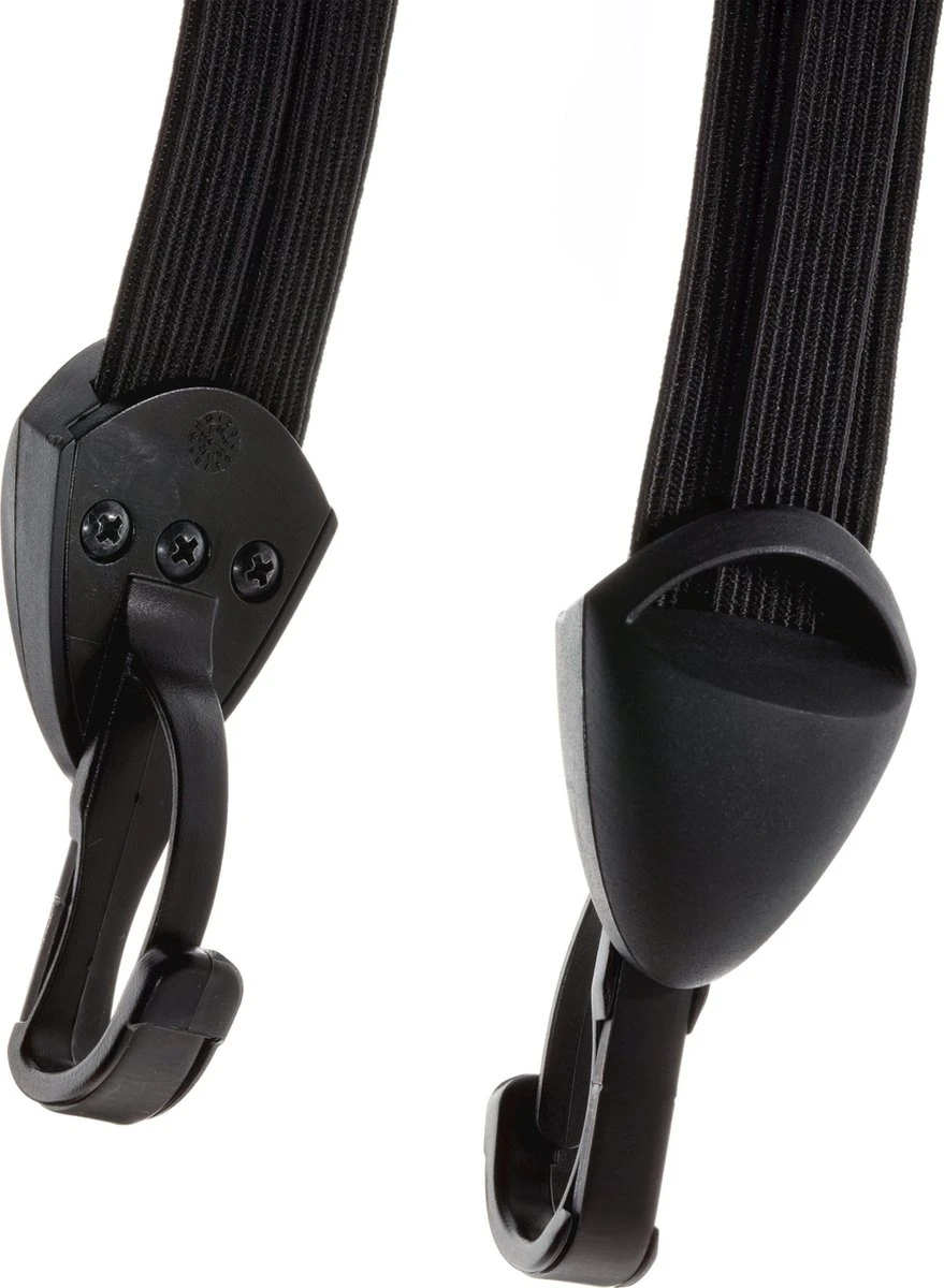 Snelbinder Trio Widek Met RVS Haak Met 3 Banden - Zwart 2 Snelbinder Trio Widek Met RVS Haak Met 3 Banden - Zwart - Afbeelding 2