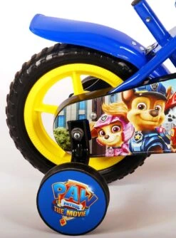Nickelodeon Paw Patrol The Movie Kinderfiets - Jongens - 10 Inch - Blauw - Doortrapper -Fietsuitrustings Winkel 887x1200