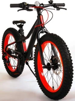 Volare Gradient Kinderfiets – Jongens – 20 Inch – Zwart Oranje Rood – 6 Speed – Prime Collection -Fietsuitrustings Winkel 890x1200