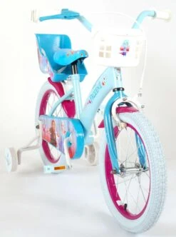 Volare Disney Frozen 2 - Kinderfiets - Meisjes - 16 Inch - Blauw/Paars -Fietsuitrustings Winkel 892x1200