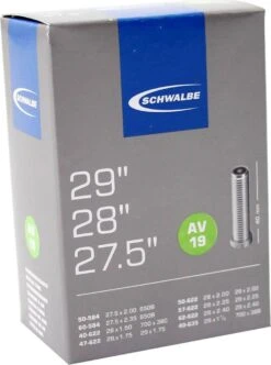Schwalbe Binnenband 27.5/29 X 1.5/2.4 (40/62-584/635) Av 40 Mm -Fietsuitrustings Winkel 893x1200 1