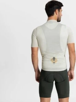 Rogelli Totem - Fietsshirt Korte Mouwen - Heren - Maat L - Sand -Fietsuitrustings Winkel 895x1200