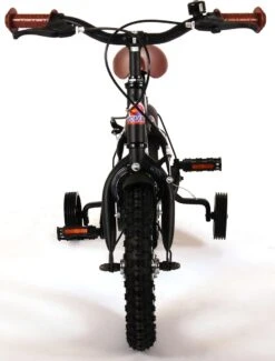 Volare Black Cruiser Kinderfiets - Jongens - 12 Inch - Zwart - 2 Handremmen -Fietsuitrustings Winkel 911x1200