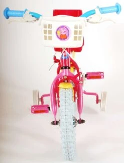 Volare Peppa Pig Kinderfiets - Meisjes - 12 Inch - Roze - 2 Handremmen -Fietsuitrustings Winkel 914x1200