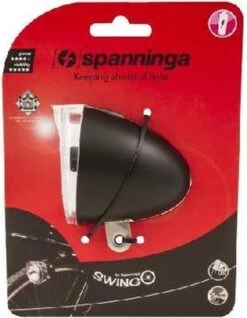 Spanninga Swingo Fiets Koplamp - 4 Lux - Batterij -Fietsuitrustings Winkel 931x1200