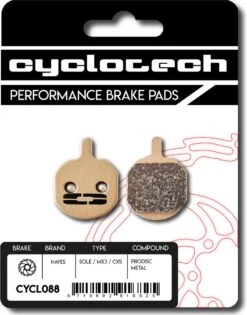 Prodisc Metal Remblokken Voor VANMOOF