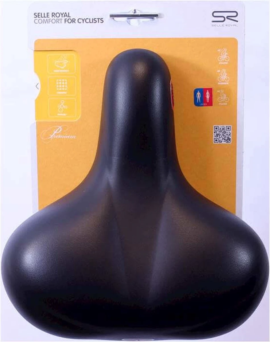 Selle Royal Torx Premium - Fietszadel - Unisex - Zwart 6 Selle Royal Torx Premium - Fietszadel - Unisex - Zwart - Afbeelding 6