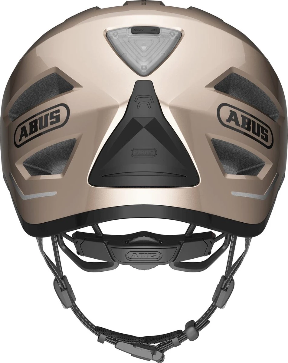 ABUS Pedelec 2.0 Fietshelm – Champagne Gold – Maat M (52-57 Cm) NTA Gekeurd – Geschikt Voor High Speed E-bikes En Snorfietsen 5 ABUS Pedelec 2.0 Fietshelm – Champagne Gold – Maat M (52-57 Cm) NTA Gekeurd – Geschikt Voor High Speed E-bikes En Snorfietsen - Afbeelding 5