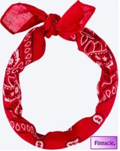Finnacle - Hip Hop Bandana 100% Katoen Bandana Rood Vierkante Sjaal 50cm * 50cm Hoofdband Boerenzakdoek Voor Vrouwen/Mannen/Jongens/Meisjes -Fietsuitrustings Winkel 957x1200 1