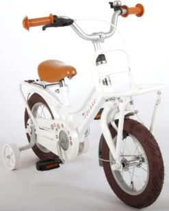 Volare Liberty Kinderfiets - Meisjes - 12 Inch - Wit - 95% Afgemonteerd -Fietsuitrustings Winkel 962x1200