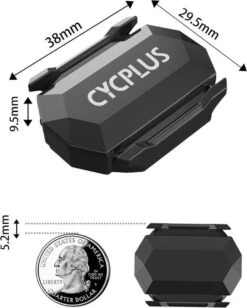 Cycplus C3 Cadanssensor En Snelheidssensor In 1 - Garmin - Wahoo - Zwift - Tacx - Bryton - Cadansmeter - Snelheidsmeter -Fietsuitrustings Winkel 962x1200 3
