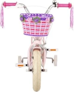 Volare Ashley Kinderfiets - Meisjes - 12 Inch - Roze - 95% Afgemonteerd -Fietsuitrustings Winkel 965x1200