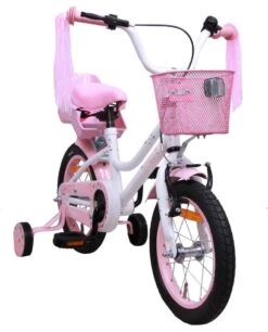 Amigo Magic Meisjesfiets - Kinderfiets 14 Inch - Wit -Fietsuitrustings Winkel 970x1200