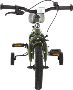 Nogan Harley - Kinderfiets - Jongensfiets - 12 Inch - Leger Groen -Fietsuitrustings Winkel 972x1200 2