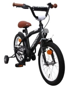 Amigo BMX Fun Jongensfiets - Kinderfiets 16 Inch - Matzwart -Fietsuitrustings Winkel 972x1200