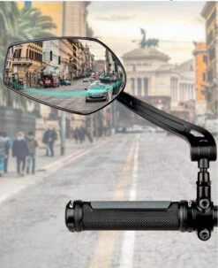 EasyDo Fietsspiegel Ebike Incl Grote Kijkhoek - Achteruitkijkspiegel - Links - 360º Verstelbaar - Multifunctioneel - Incl Inbussleutel -Fietsuitrustings Winkel 978x1200