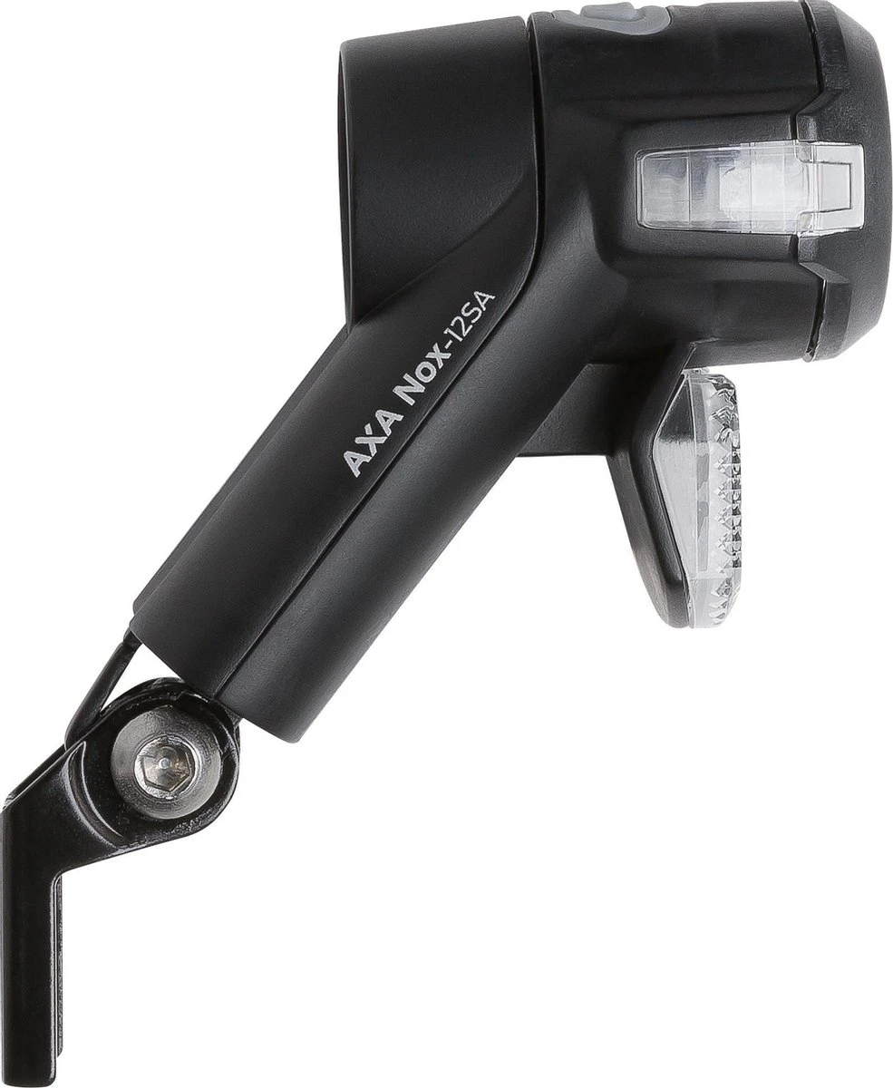 AXA Nox Sport 12 Lux - Fietslamp Voorlicht - LED Koplamp - Fietsverlichting Op Batterij - Zwart 2 AXA Nox Sport 12 Lux - Fietslamp Voorlicht - LED Koplamp - Fietsverlichting Op Batterij - Zwart - Afbeelding 2