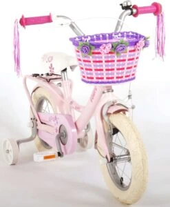 Volare Ashley Kinderfiets - Meisjes - 12 Inch - Roze - 95% Afgemonteerd -Fietsuitrustings Winkel 987x1200