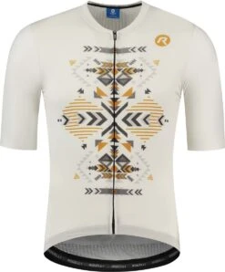 Rogelli Totem - Fietsshirt Korte Mouwen - Heren - Maat L - Sand