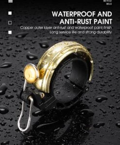 Fietsbel Goud Voor Racefiets Fiets Scooter En Motor - Mountainbike Accesoires En Wielrennen - Wielersport En Motorsport -Fietsuitrustings Winkel 993x1200 3