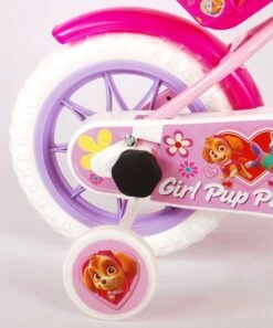 Volare Paw Patrol Kinderfiets - Meiden - 12 Inch - Roze - Doortrapper -Fietsuitrustings Winkel 997x1200 1